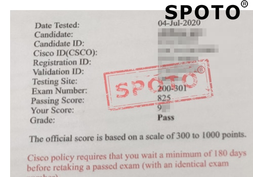 Try Online Free SPOTO CCNA 200-301 Exam Q&As - SPOTO Official Blog