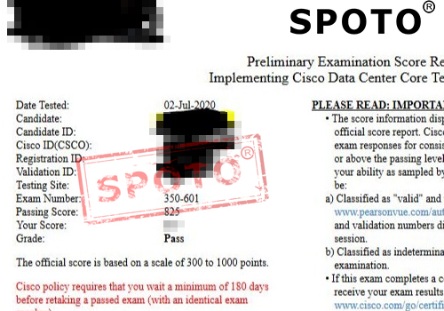 Reliable 350-601 Exam Practice