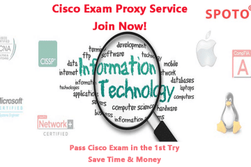 ﻿Join SPOTO Proxy Service!-Key to Pass Cisco Exam in the 1st Try