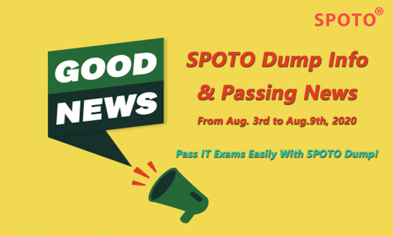 Latest News-SPOTO Dump Info & Passing News from Aug. 3rd Sns-Brigh10