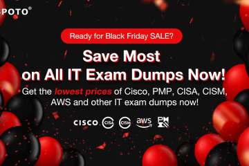 Black Friday Sale Starts! Get Amazing Offer to Save More on All SPOTO IT Dumps!