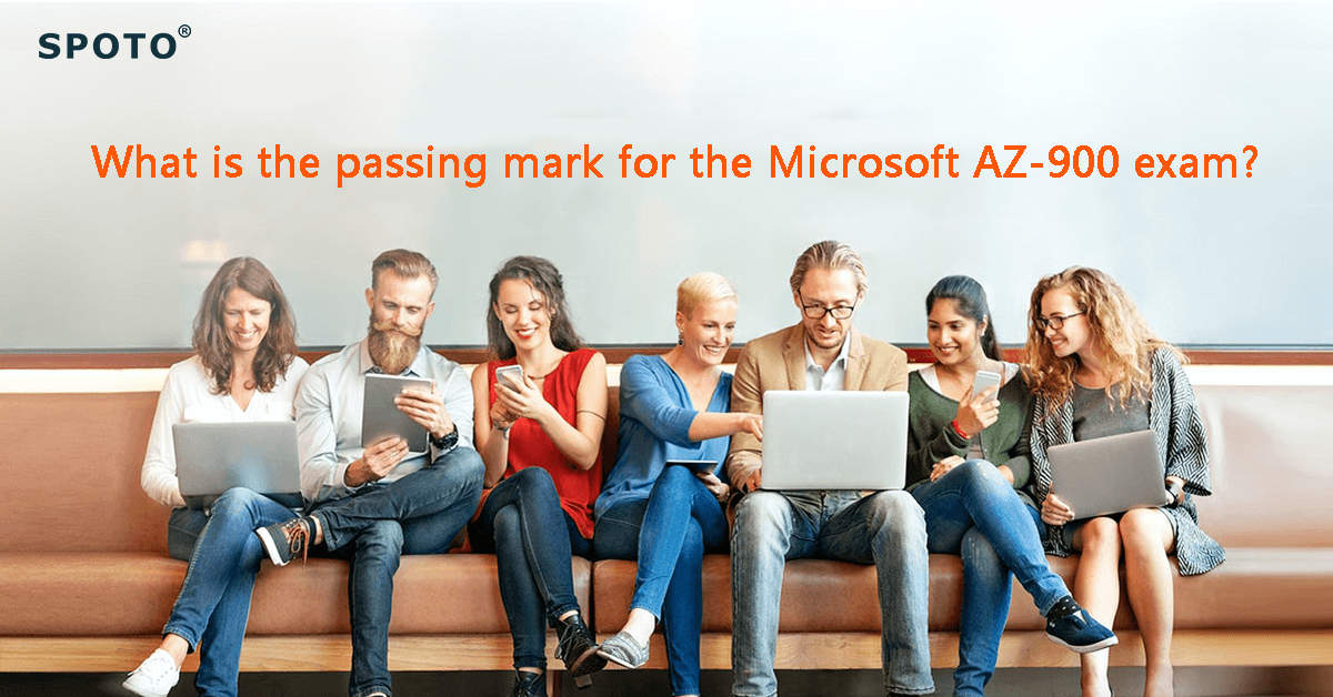 What is the passing mark for the Microsoft AZ-900 exam Sns-Brigh10