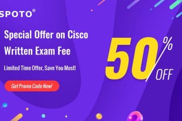 Good News: Get Cisco Exam Promo Code to Save 50% on Exam Fee!