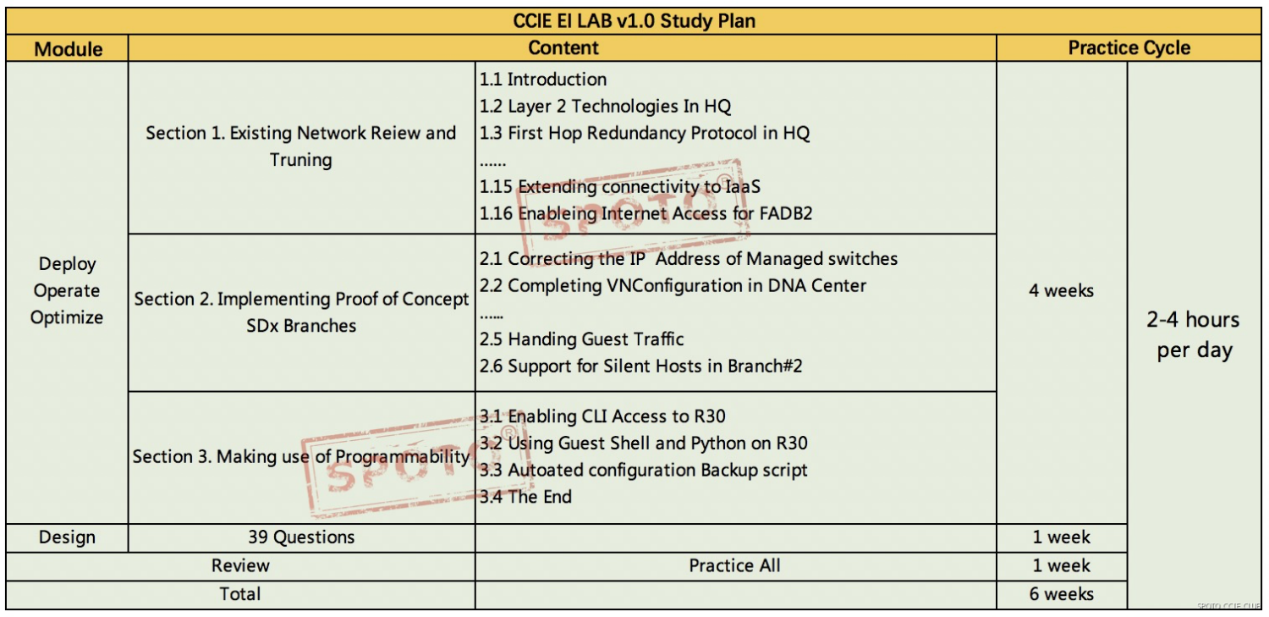 CCIE EI LAB SPOTO