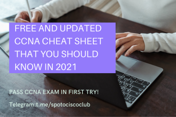 Free and Updated CCNA Cheat Sheet in 2024