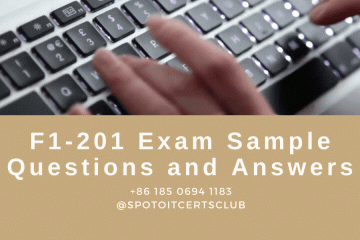 2021 Best & Free and Valid F5-201 Practice Exam Quesstions and Answers