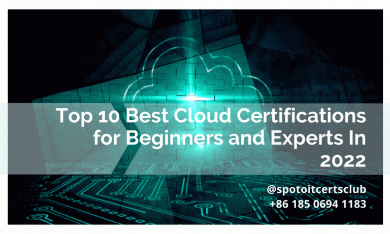 10 Best Cloud Certifications for Beginners and Experts In 2024 - SPOTO ...