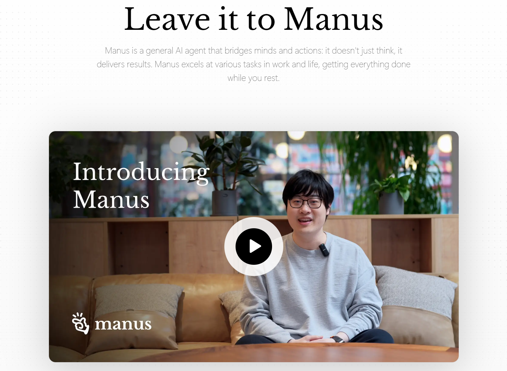 Manus AI Agent Overview: The World's First General AI Agent - SPOTO