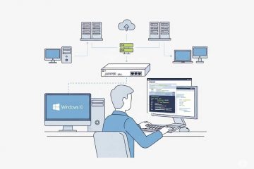 How to Connect to Windows 10 Using Juniper Network?