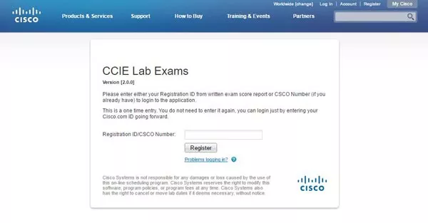 Step by Step Guide -Cisco CCIE LAB Booking Process