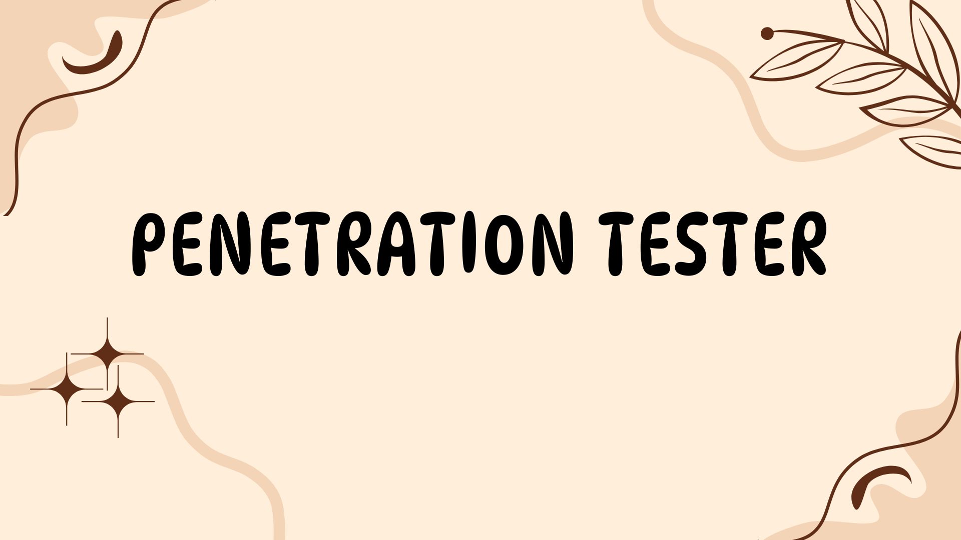 The essential guide:Penetration Tester
