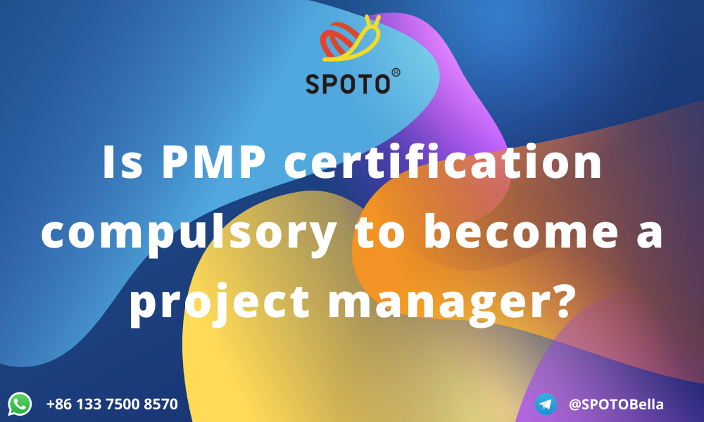 Is PMP certification compulsory to become a project manager?