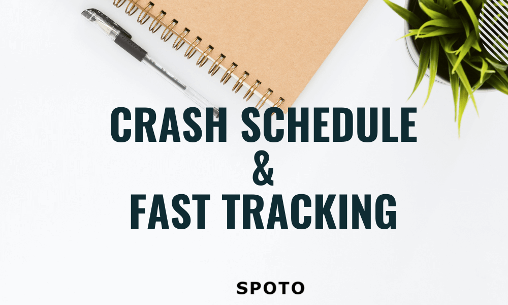 Crash Schedule and Fast Tracking in Project Management