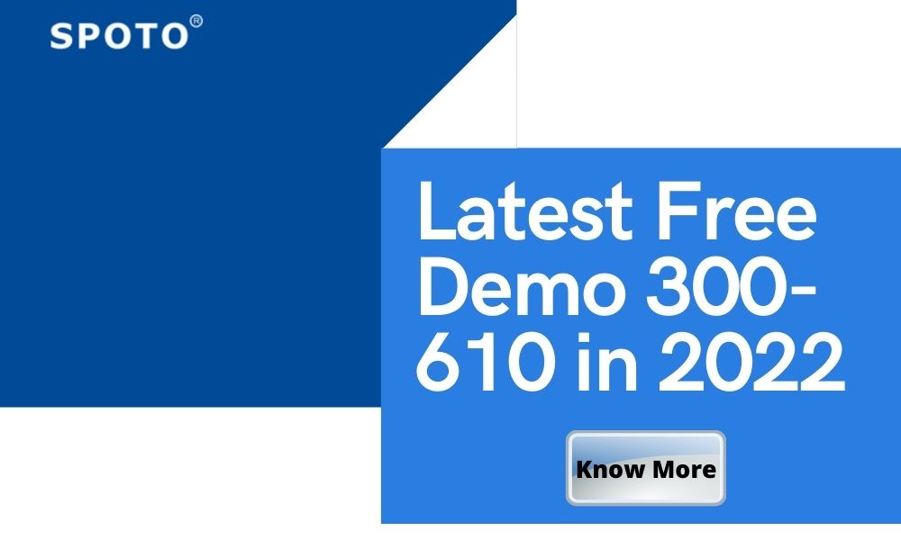 Latest-Free-Demo-300-610-in-2022