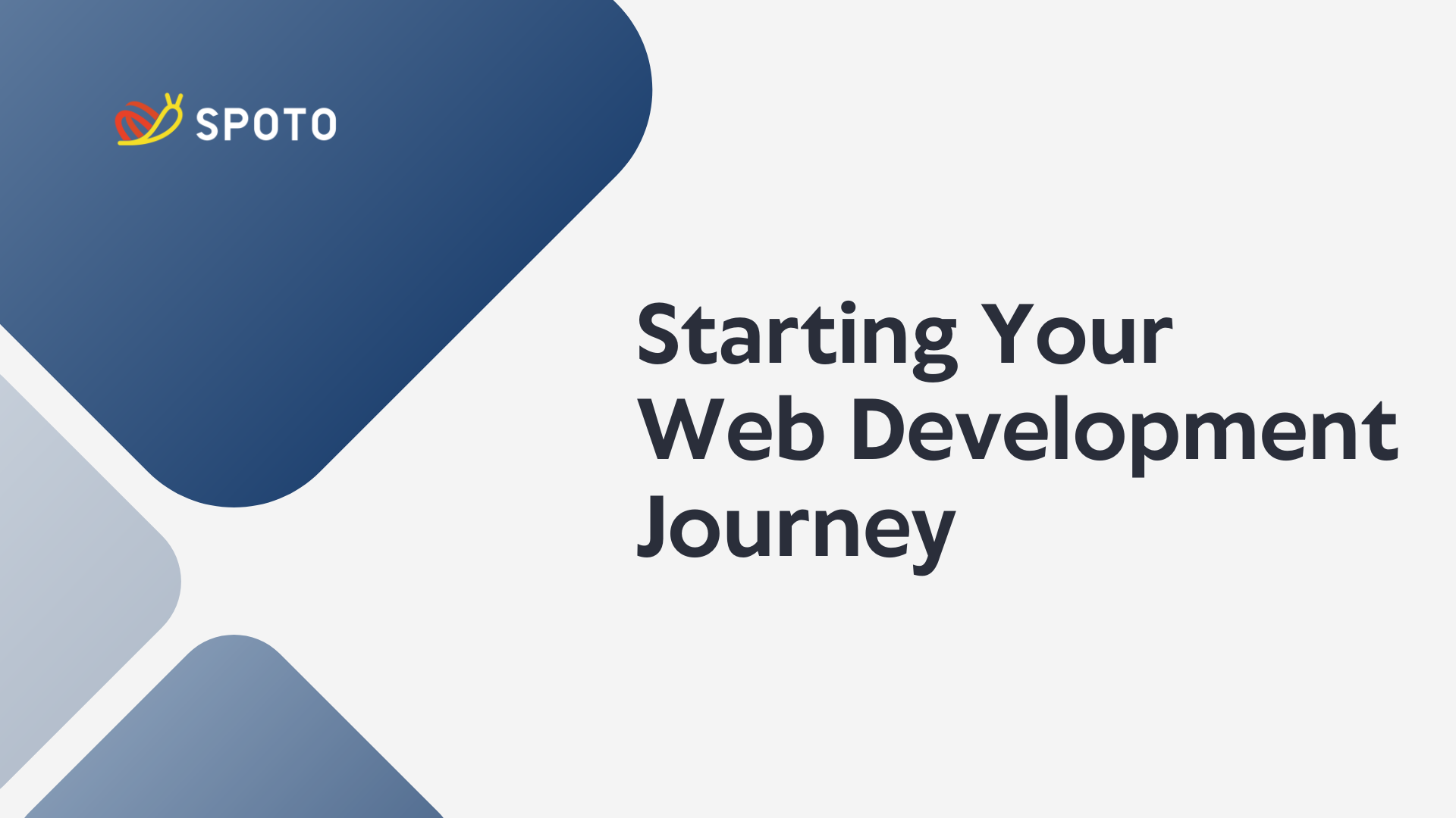 Starting Your Web Development Journey