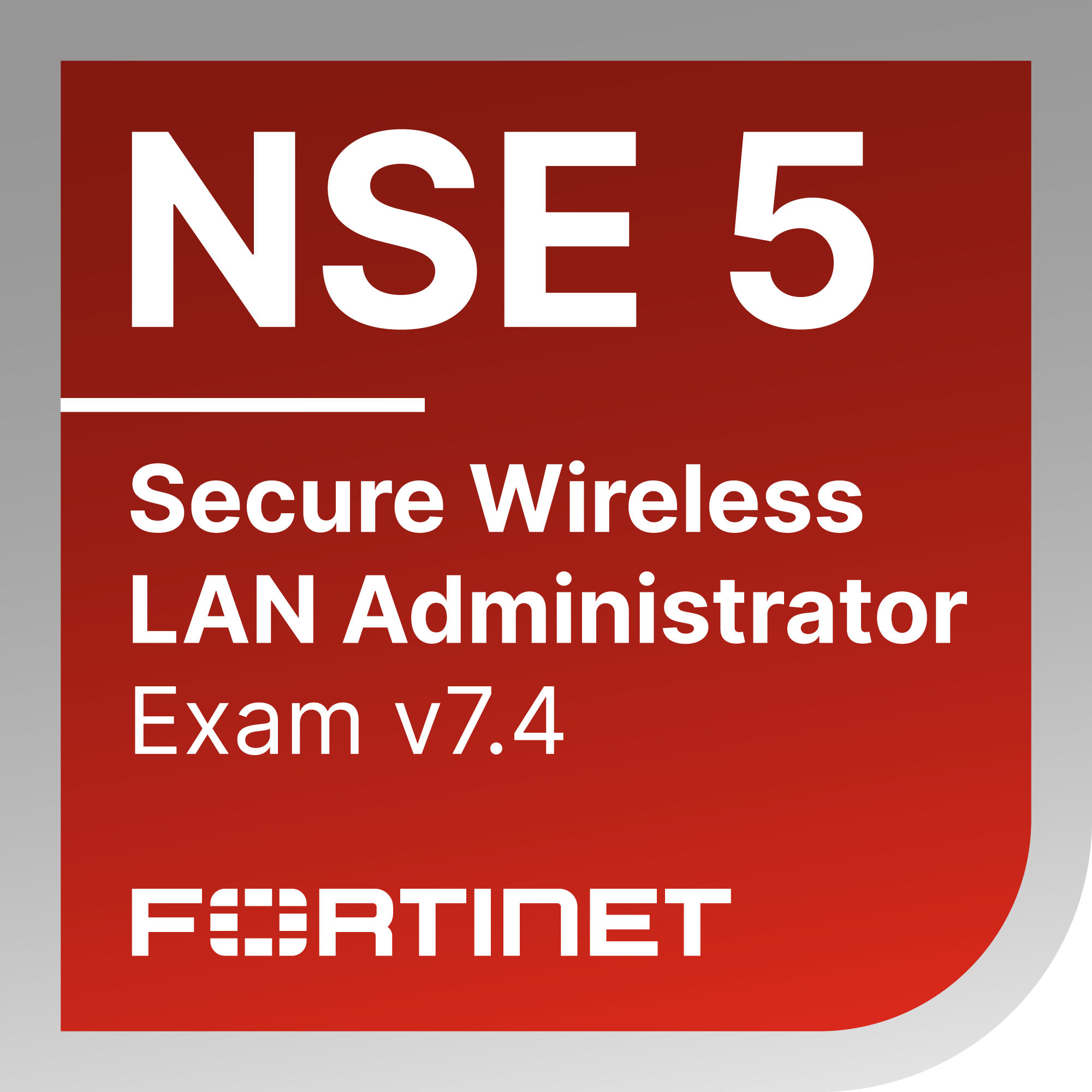 Fortinet NSE 5 - Secure Wireless LAN 7.4