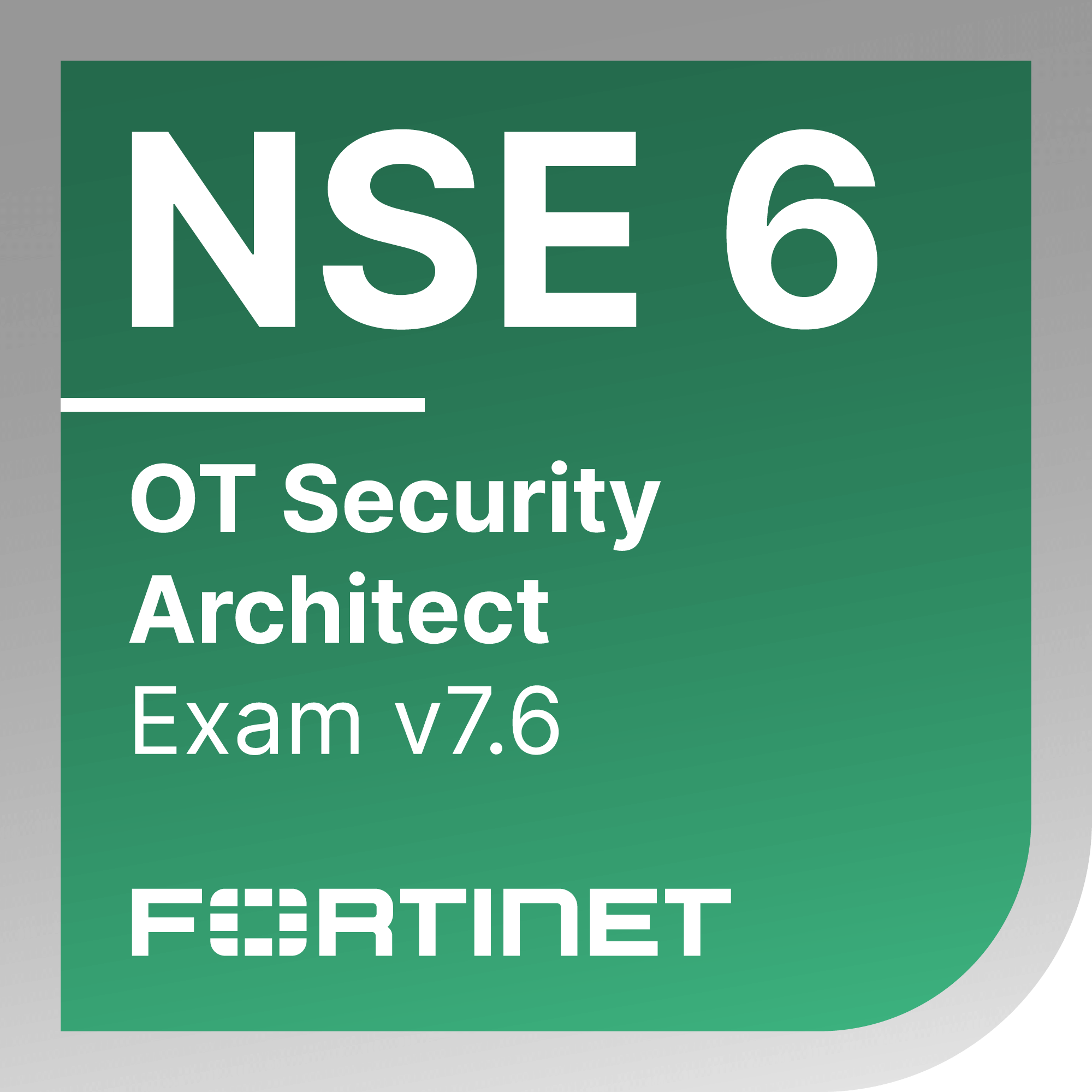 Fortinet NSE 6 - OT Security 7.6 Architect Logo